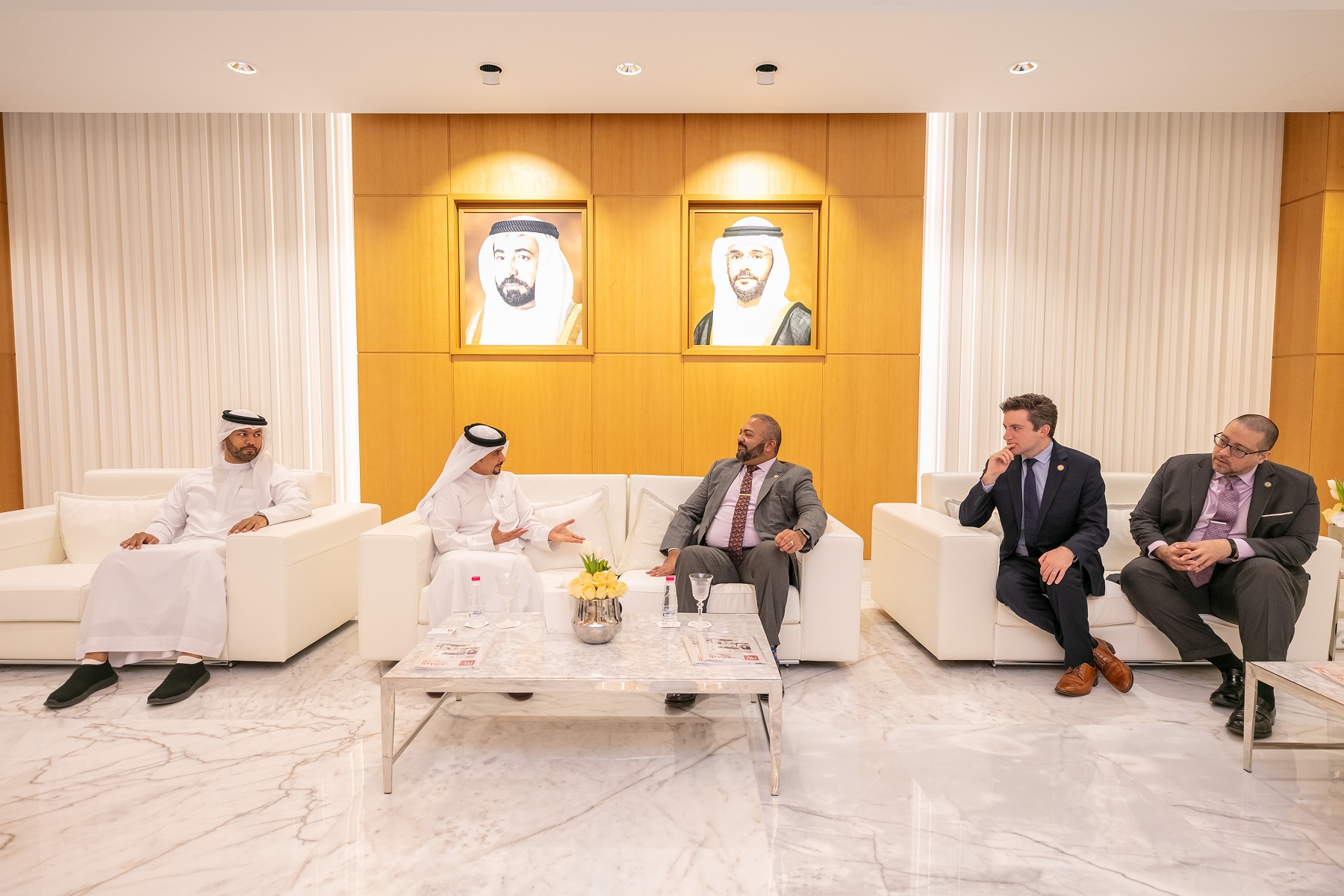 Sharjah Book Authority Hosts Delegation of US Senators