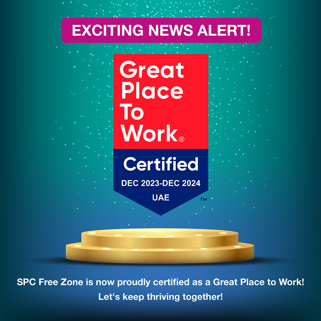 Cultivating a Positive Work Environment: SPC Free Zone Earns the “Great Place to Work” Certificate